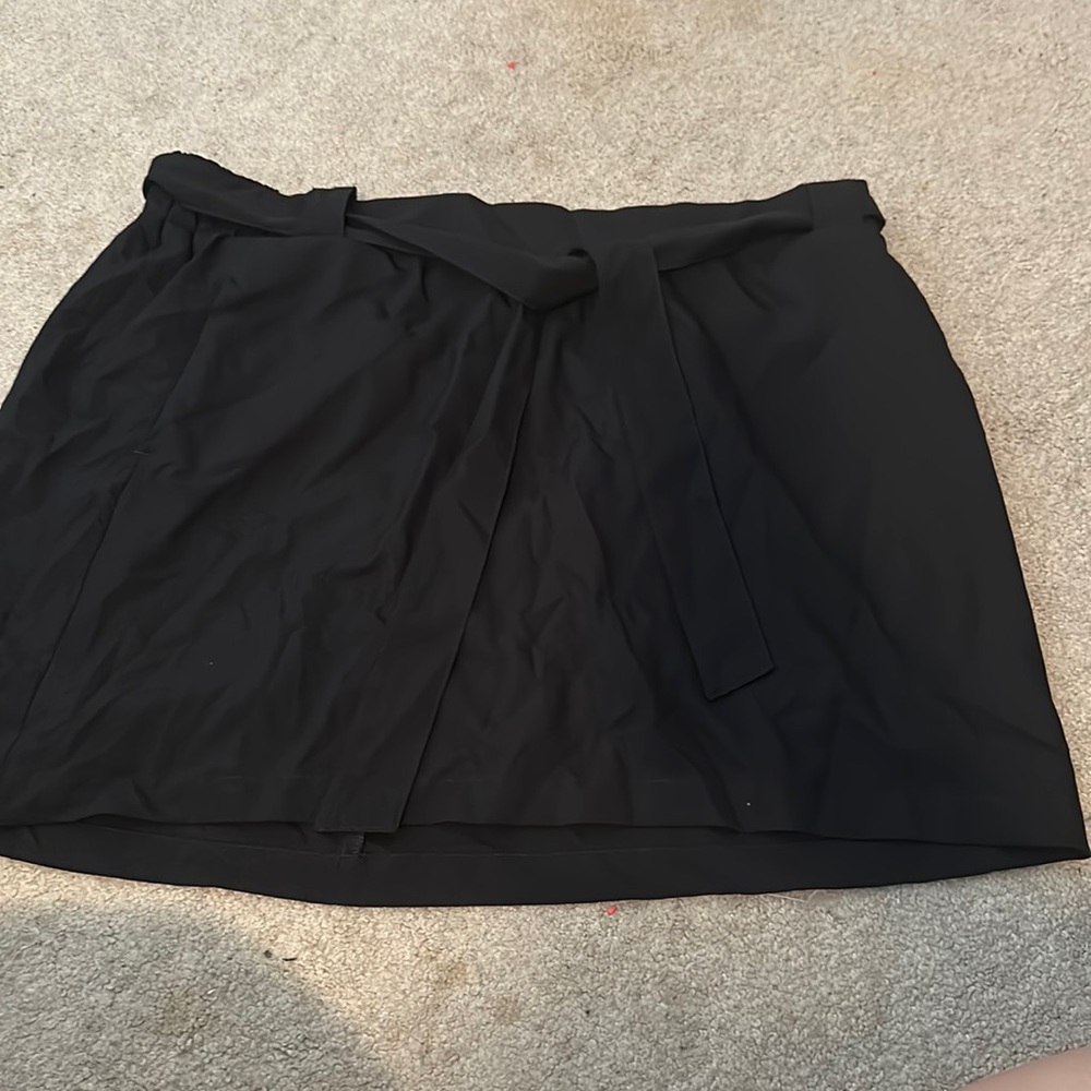 Black golf skirt